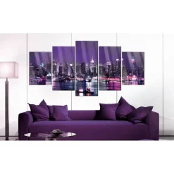 Akryylilasitaulu Artgeist Purple Sky eri kokoja