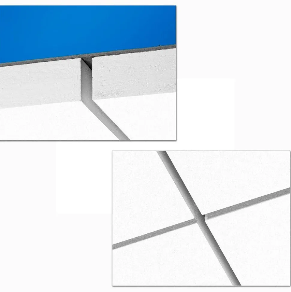 Akustiikkalevy Ecophon Master SQ A 600x600x40mm valkoinen 10kpl 3,6m²/pkt