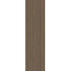 Akustiikkalevy Fibrotech Premium, 22x605x2440mm, öljytty tammi puuviilu