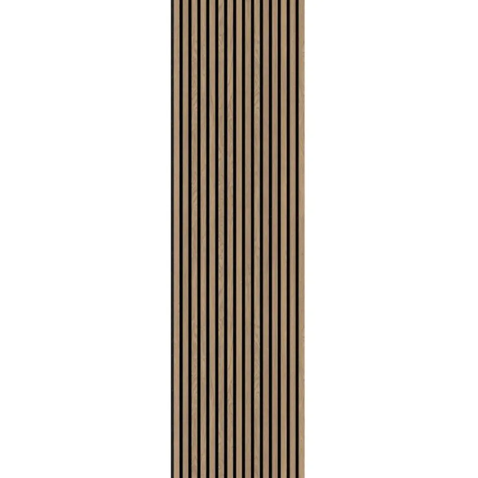 Akustiikkalevy Fibrotech Premium, 22x605x2440mm, öljytty tammi puuviilu
