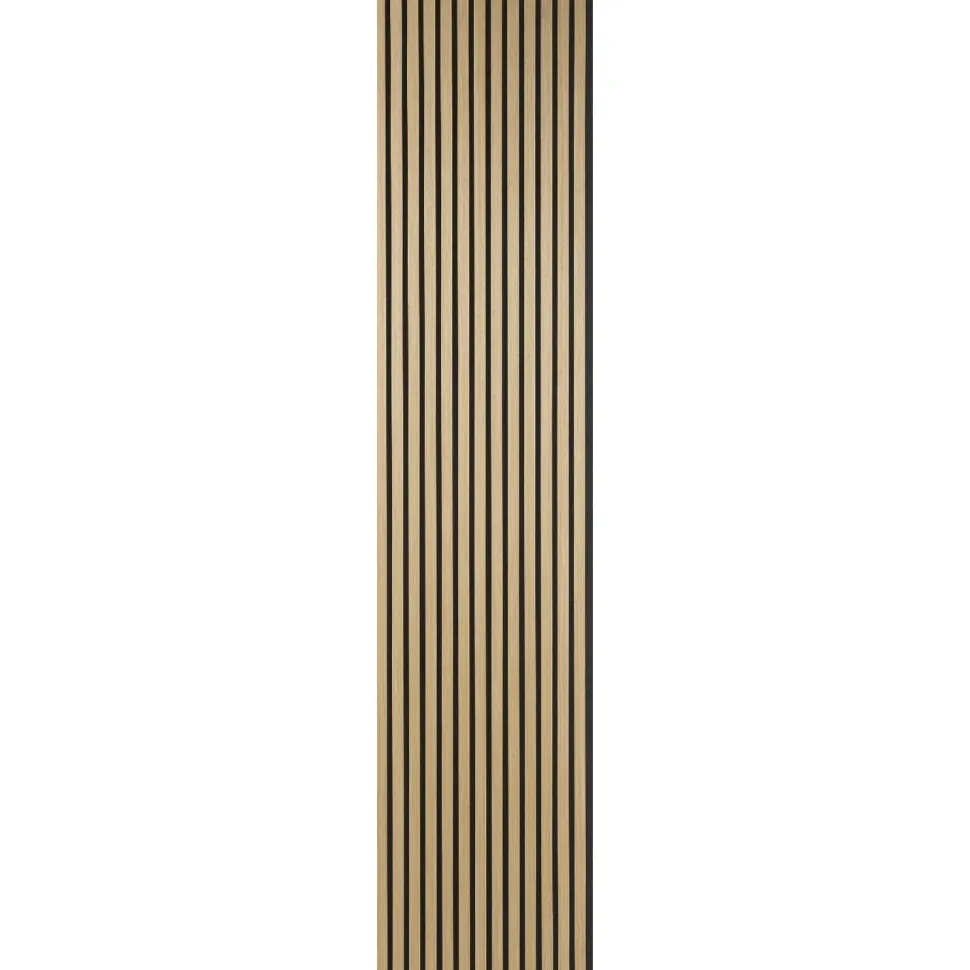 Akustiikkalevy Fibrotech Quanti, 18x520x2440mm, vaalea tammi puuviilu
