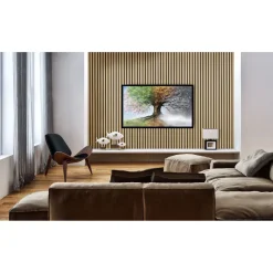 Akustiikkalevy Fibrotech Quanti, 18x520x2440mm, vaalea tammi puuviilu