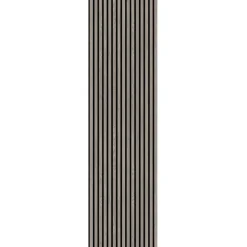 Akustiikkalevy Fibrotech Premium, 22x605x2440mm, harmaa tammi puuviilu