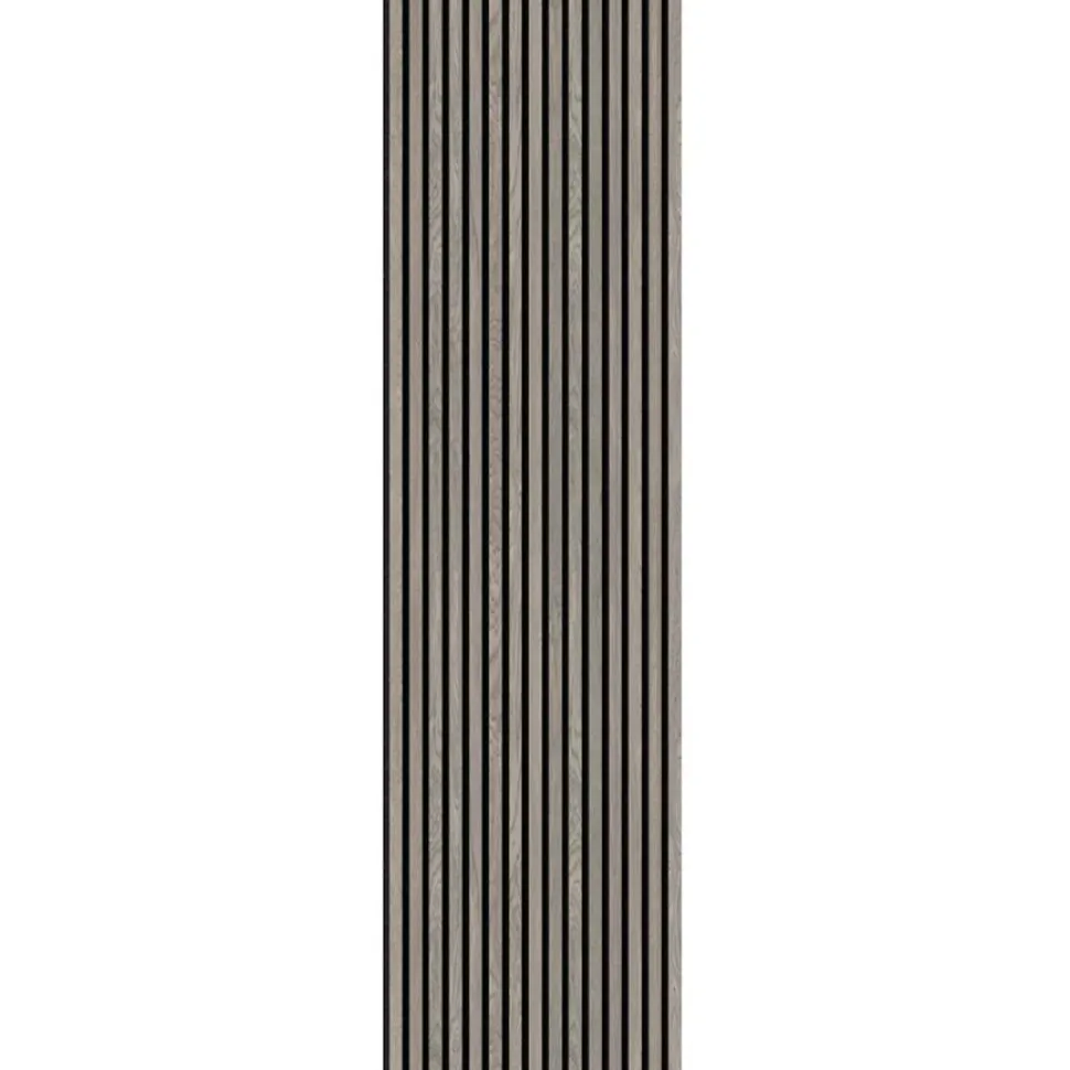 Akustiikkalevy Fibrotech Premium, 22x605x2440mm, harmaa tammi puuviilu