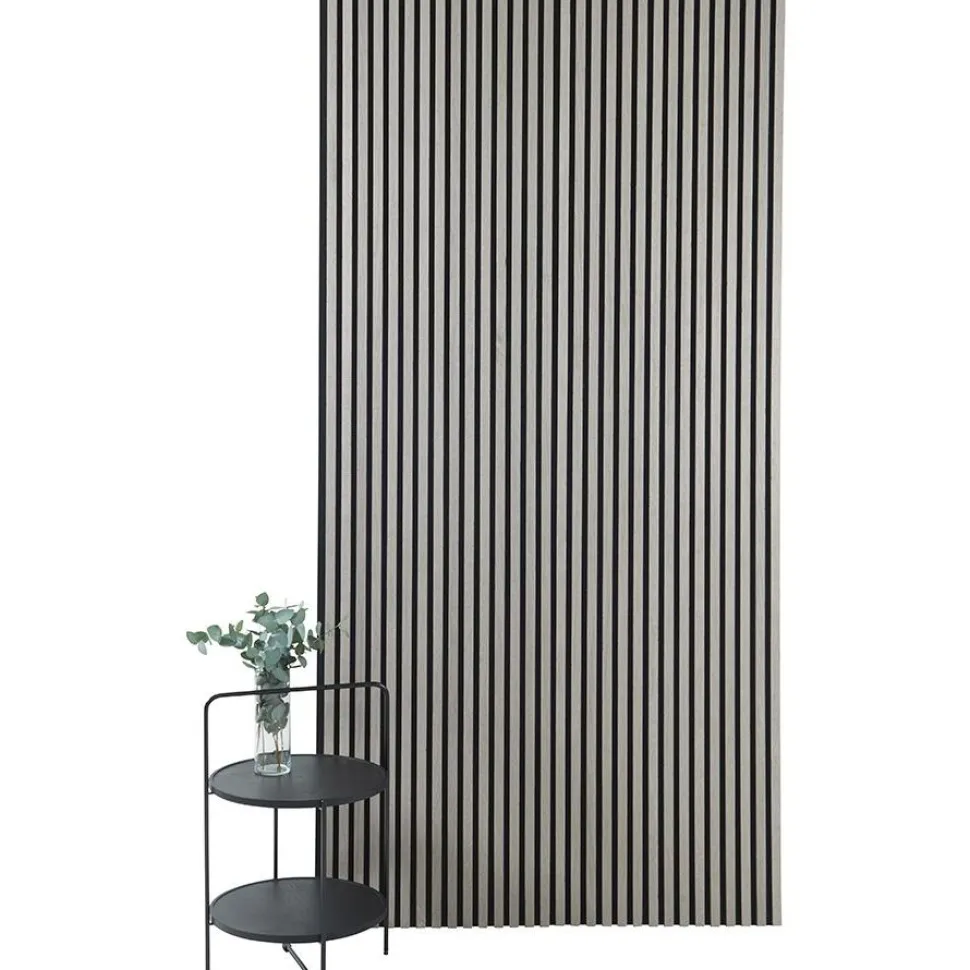 Akustiikkalevy Fibrotech Premium, 22x605x2440mm, harmaa tammi puuviilu