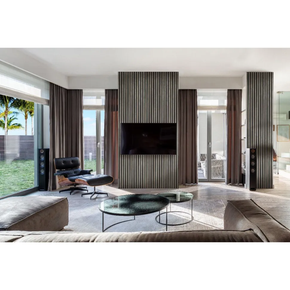 Akustiikkalevy Fibrotech Stone 244, 18x520x2440mm, concrete stone