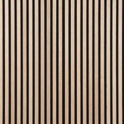 Akustiikkalevy Fibrotech Premium, 22x605x2440mm, saarni puuviilu