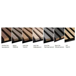 Akustiikkalevy Fibrotech Premium, 22x605x2440/3000mm, puuviilu, eri vaihtoehtoja