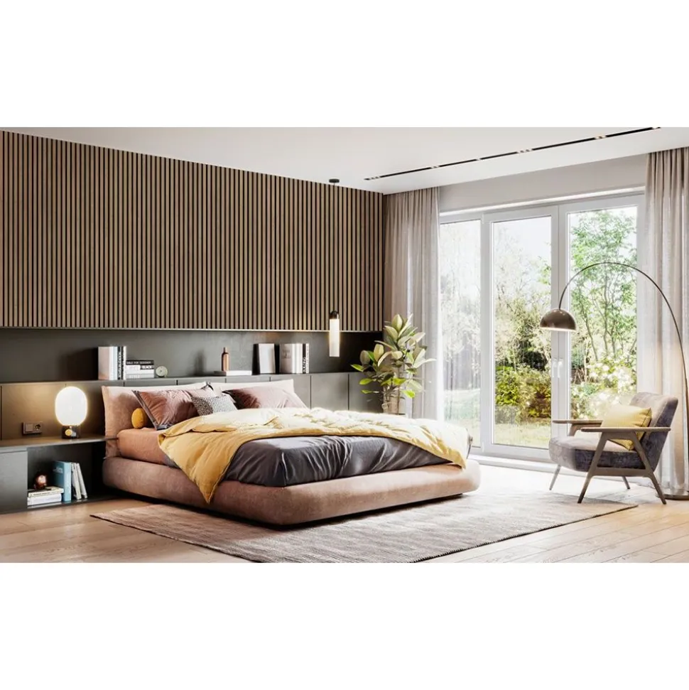 Akustiikkalevy Fibrotech Premium, 22x605x2440/3000mm, puuviilu, eri vaihtoehtoja
