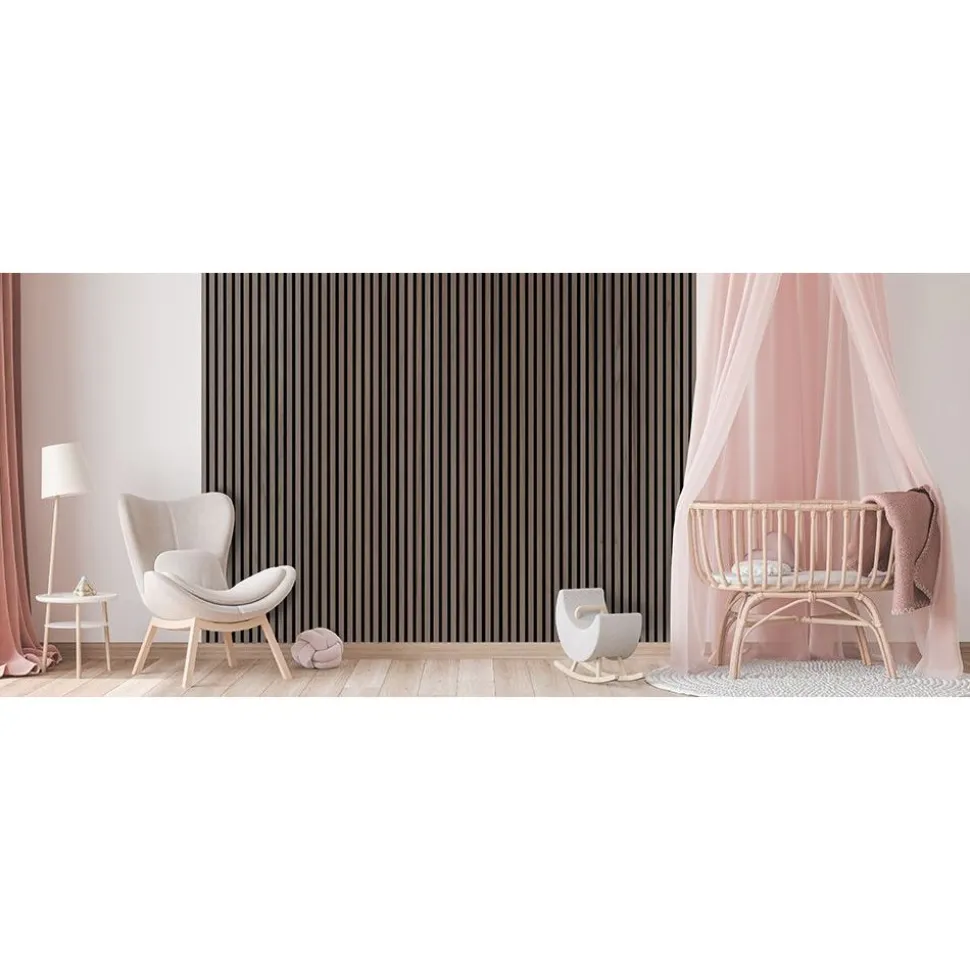 Akustiikkalevy Fibrotech Premium, 22x605x2440/3000mm, puuviilu, eri vaihtoehtoja
