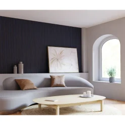 Akustiikkalevy Fog&Venø By Venø, 20x600x2400mm, mdf, indigonsininen, musta huopa