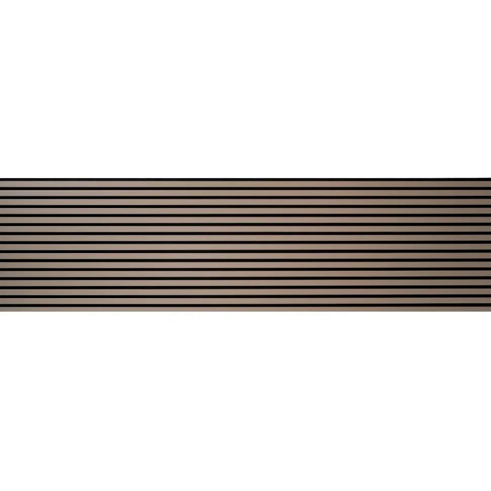 Akustiikkalevy Fog&Venø By Venø, 20x600x2400mm, mdf, hiekanvärinen, musta huopa