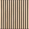 Akustiikkalevy Fog&Venø By Venø, 20x600x600mm, mdf, tammi, musta huopa, 2kpl