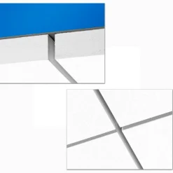 Akustiikkalevy Ecophon Master SQ A 600x1200x40mm valkoinen 6kpl 4,32m²/pkt