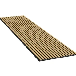 Akustiikkalevy Evella M40 21x600x2400 mm tammi melamiinipintainen