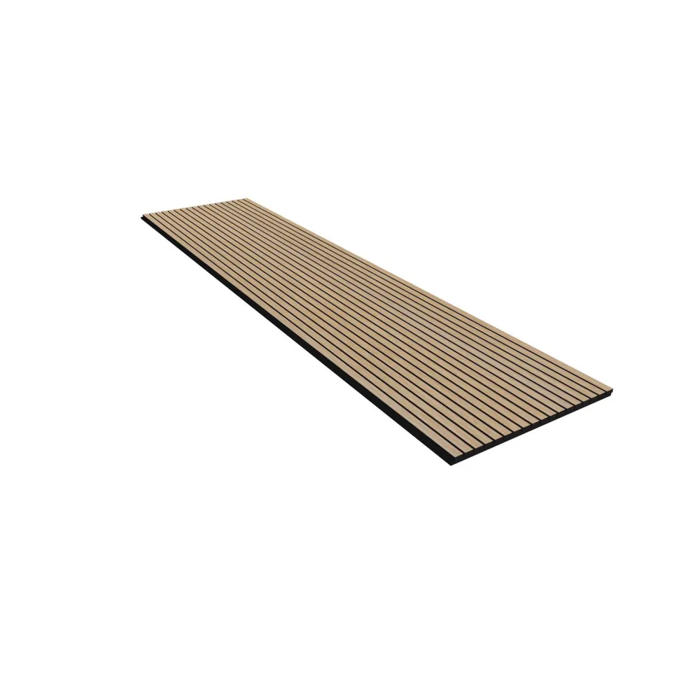 Akustiikkalevy Evella Slim Line, puuviilupintainen, 2650x594mm, tammi
