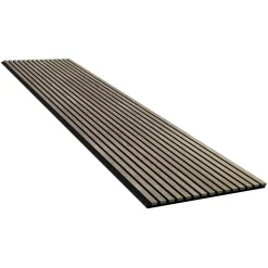 Akustiikkalevy Evella V40L, 21x600x2800mm, harmaa tammi, puuviilupintainen