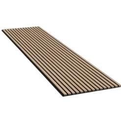 Akustiikkalevy Evella V40L, 21x600x2800mm, harmaa tammi, puuviilupintainen