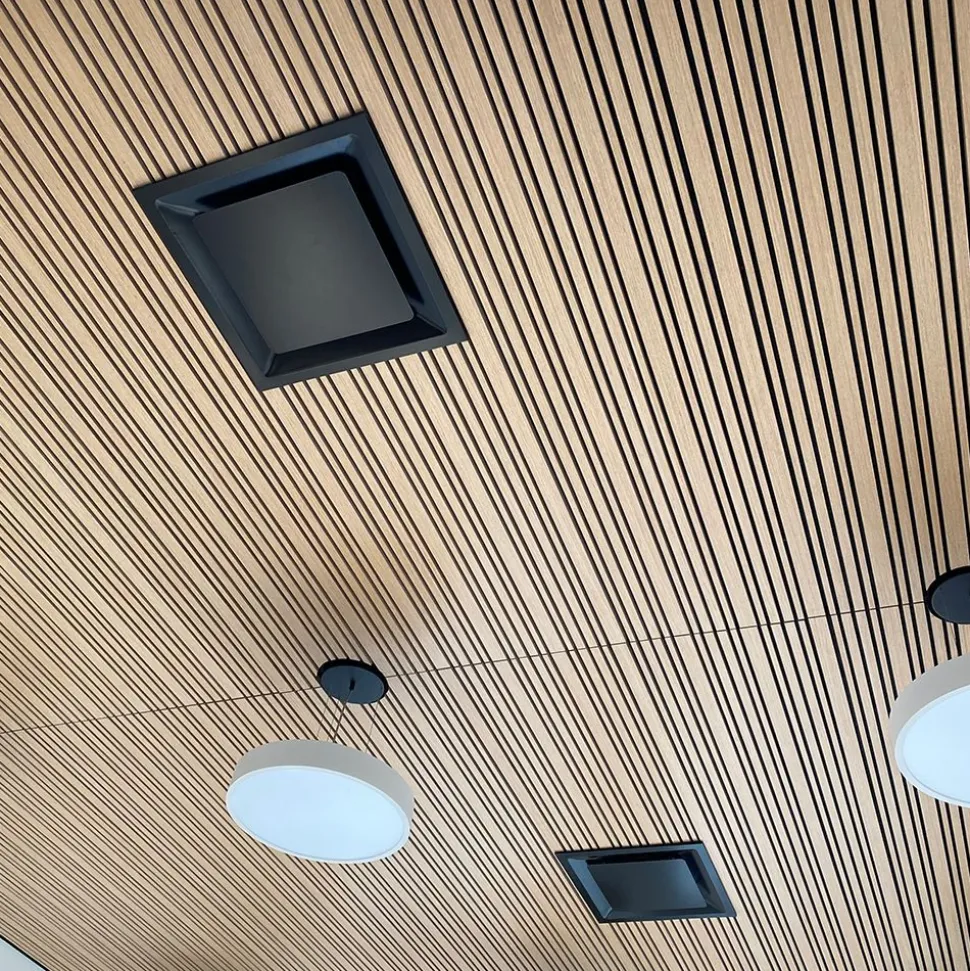 Akustiikkalevy Fibrotech Premium Signatur, 22x305x3000mm, vaalea tammi puuviilu