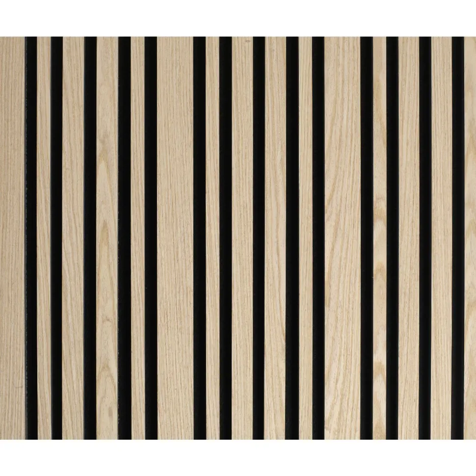 Akustiikkalevy Fibrotech Premium Signatur, 22x305x3000mm, vaalea tammi puuviilu