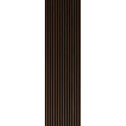 Akustiikkalevy Fibrotech Premium, 22x605x2440mm, savutammi puuviilu