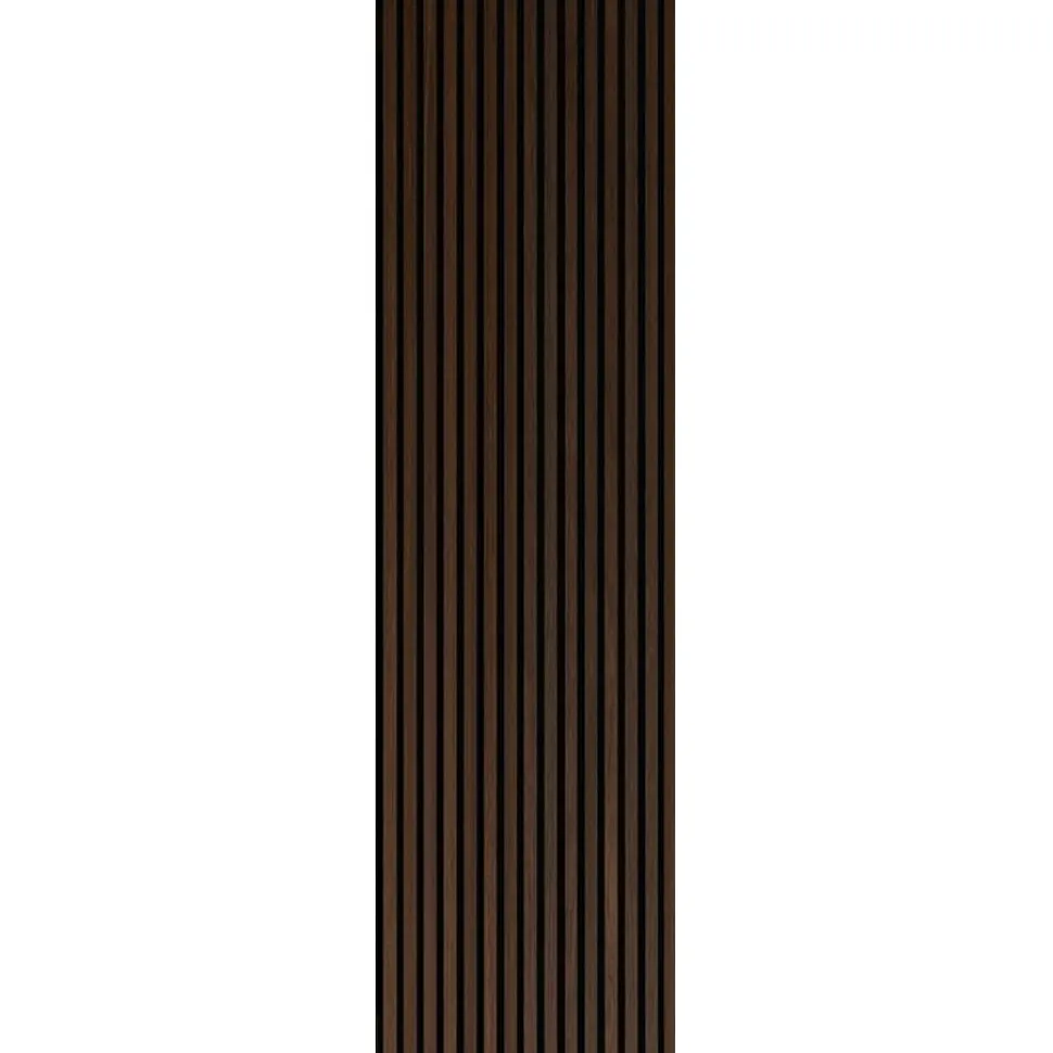 Akustiikkalevy Fibrotech Premium, 22x605x2440mm, savutammi puuviilu