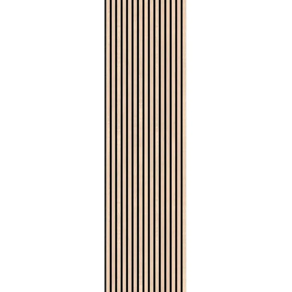 Akustiikkalevy Fibrotech Premium, 22x605x2440mm, vaalea tammi puuviilu