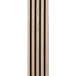 Akustiikkalevy Fibrotech Premium, 22x605x2440mm, vaalea tammi puuviilu