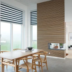 Akustiikkalevy Fibrotech Premium, 22x605x2440mm, vaalea tammi puuviilu