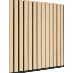 Akustiikkalevy House Nordic, 520x520x22mm, rimapaneeli, tummanruskea