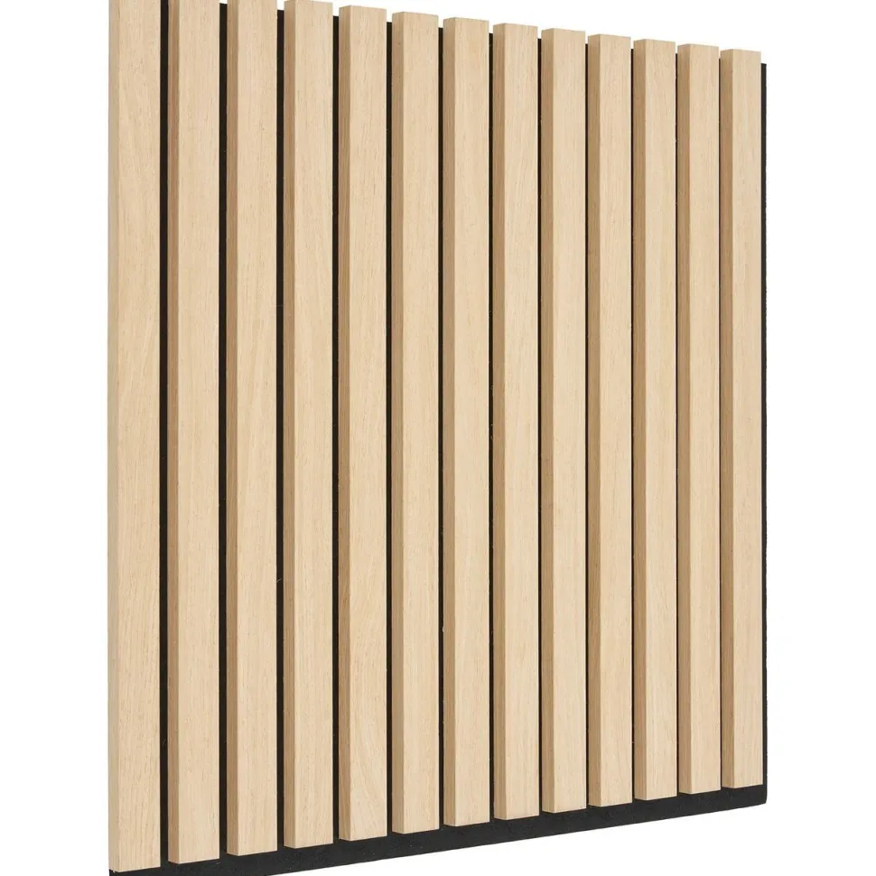 Akustiikkalevy House Nordic, 520x520x22mm, rimapaneeli, tummanruskea