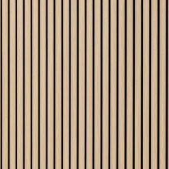 Akustiikkalevy/rimapaneeli Ewona, 600x2400mm, saarniviilu