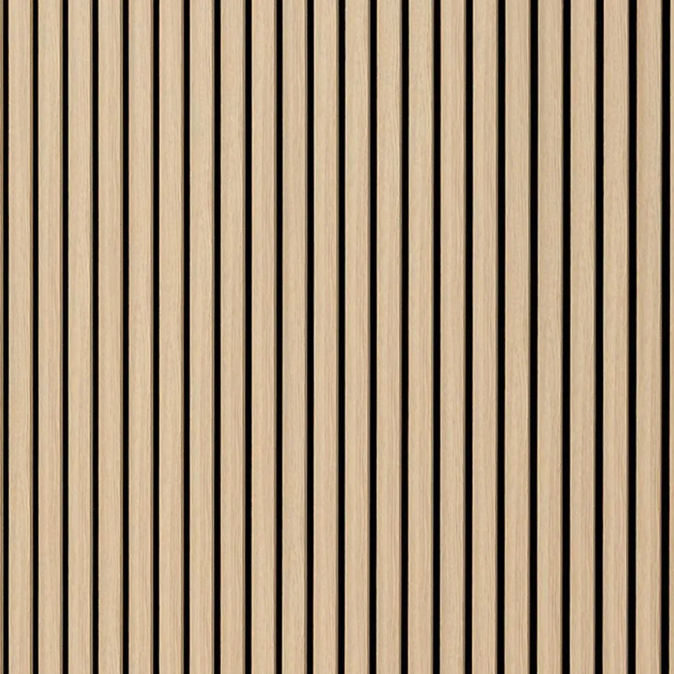 Akustiikkalevy/rimapaneeli Ewona, 600x2400mm, saarniviilu