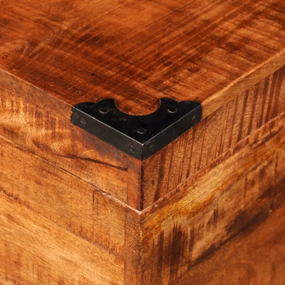 Arkkupöytäkuutio karkea mangopuu