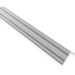 Askelkulmalista Maler uritettu 25x20x1000mm alumiini tarra harjattu teräs