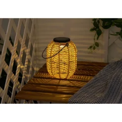 Aurinkokennolyhty Paulmann Pauleen Sunshine Treasure, IP44, 3000K, rottinki