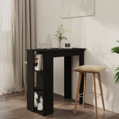 Baaripöytä hyllyllä 102x50x103,5cm, eri värejä