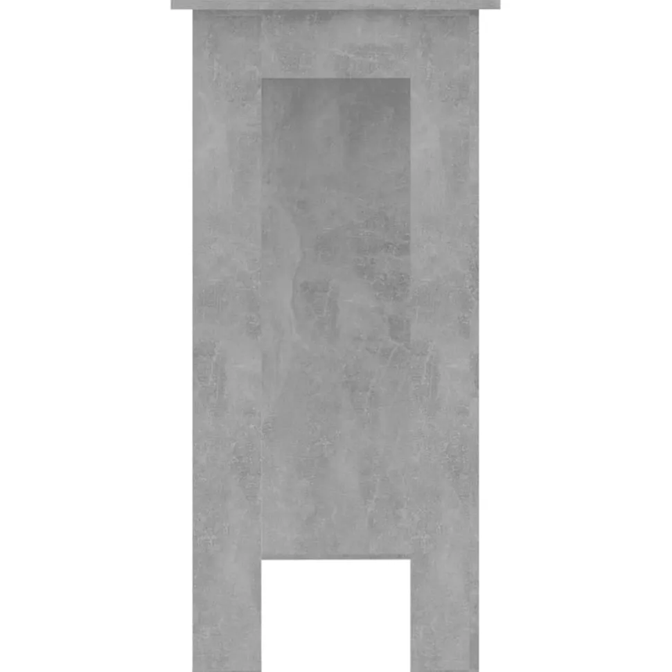Baaripöytä hyllyllä 102x50x103,5cm, eri värejä