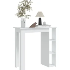 Baaripöytä hyllyllä 102x50x103,5cm, eri värejä
