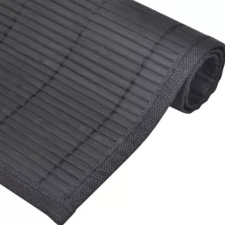 Bambu tabletti 6 kpl 30 x 45 cm musta