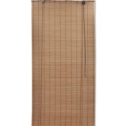 Bambu rullaverhot 2kpl 150 x 220 cm ruskea