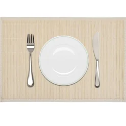 Bambu tabletti 6 kpl 30 x 45 cm luonnonväri