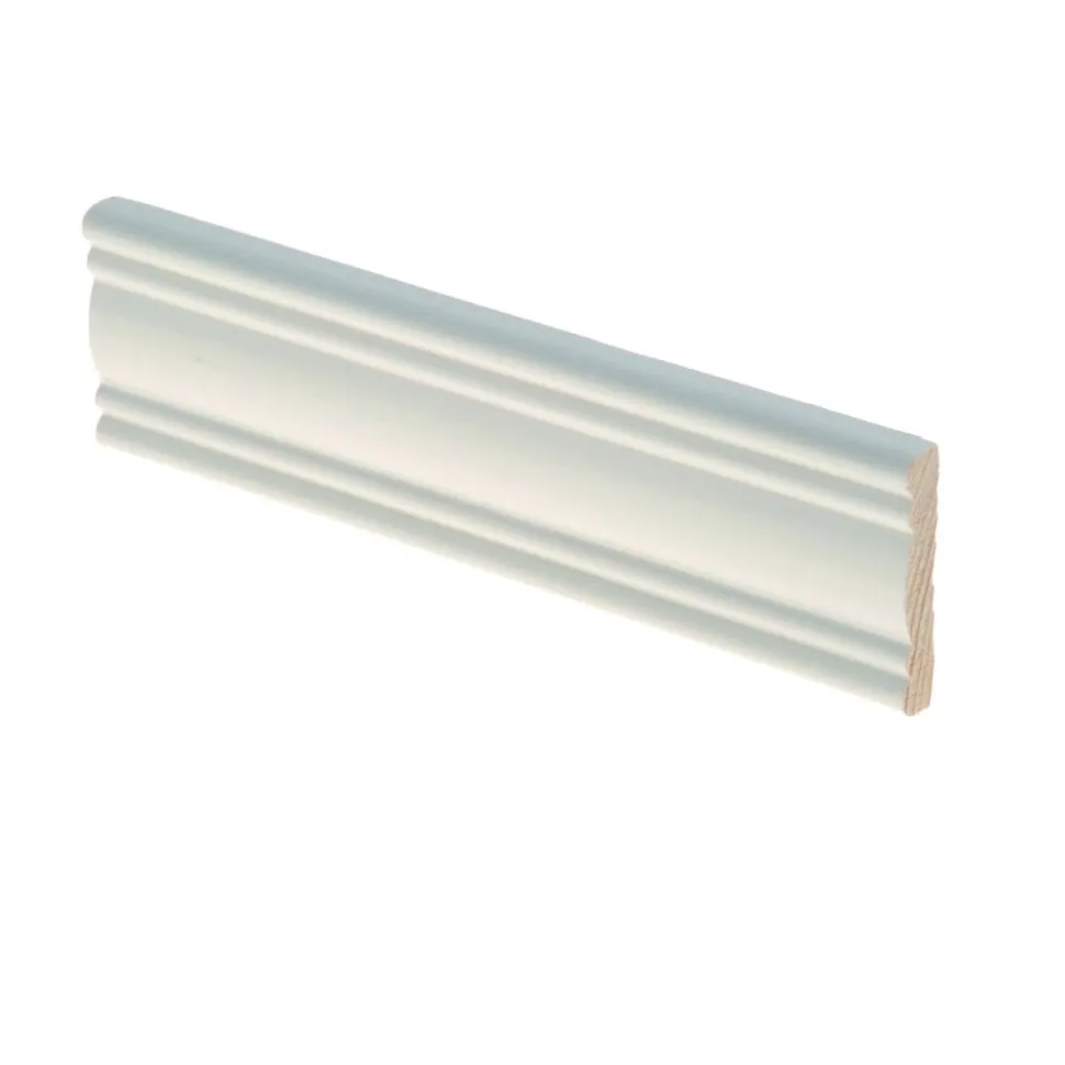 Boordilista Maler 8x42x2700mm mänty valkoinen