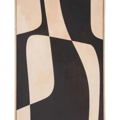 Canvastaulu House Nordic Cape Town No.3, 50x70cm, musta/beige