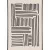 Canvastaulu House Nordic Lipari No.1, 100x140cm, musta/beige