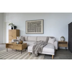 Canvastaulu House Nordic Lipari No.1, 100x140cm, musta/beige