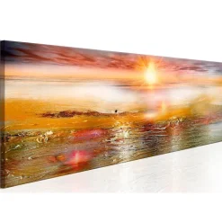 Canvas-taulu Artgeist Orange Sea, eri kokoja