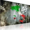 Canvas-taulu Artgeist Taiteellinen Italian kartta, eri kokoja