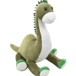 Dinosaurus brontosaurus pehmolelu plyysi harmaa