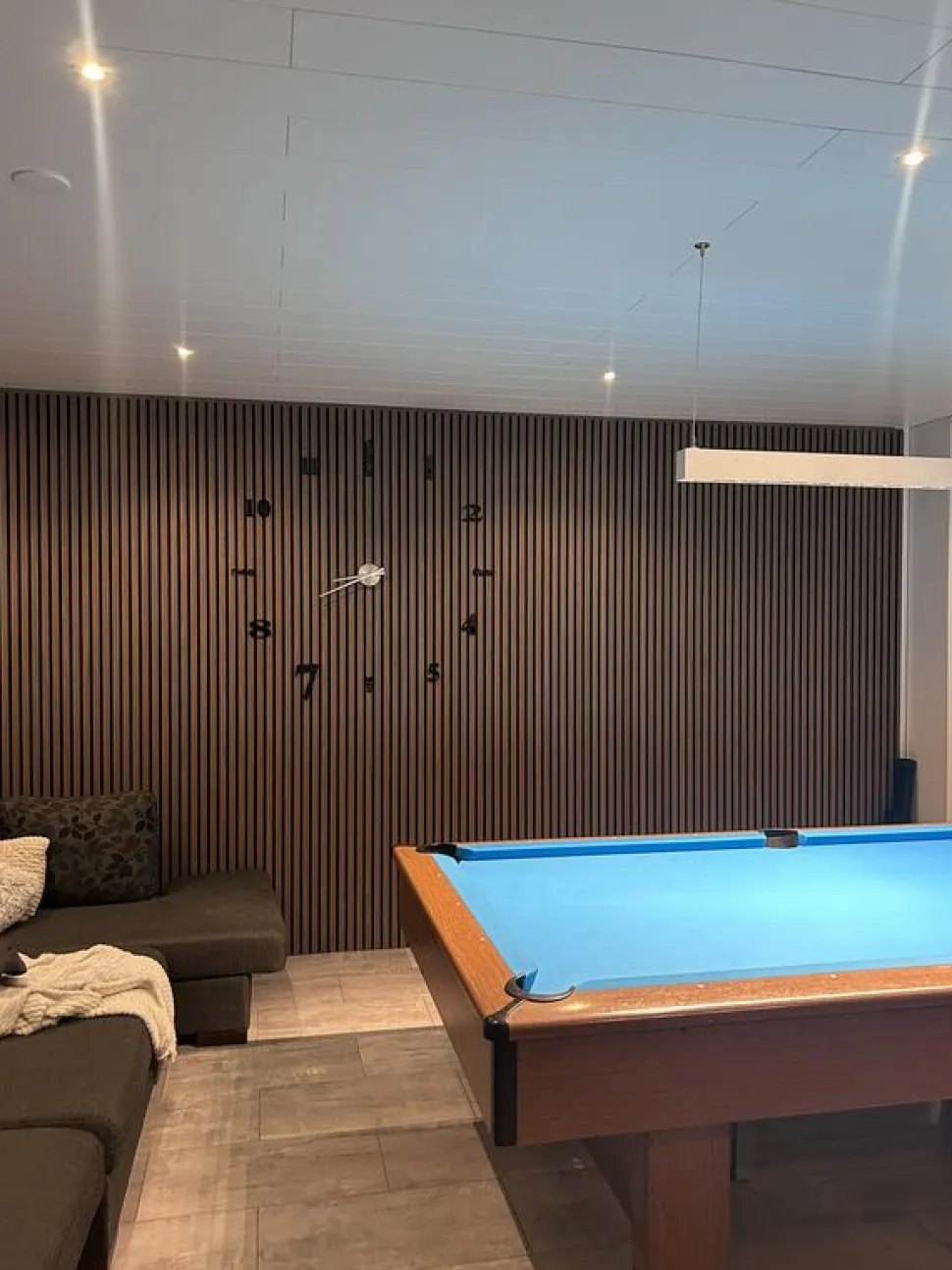 3d-seinäkello moderni muotoilu 100 cm xxl musta